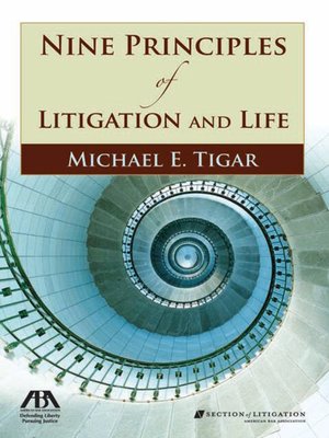 cover image of Nine Principles of Litigation and Life